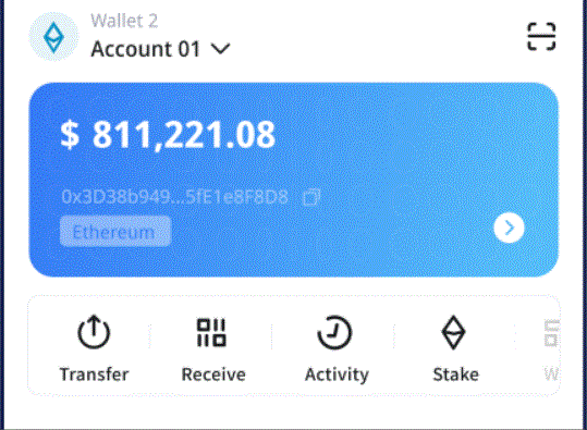 imToken矿工ETH钱包费充值BTC